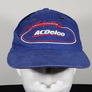 Vintage Dale Earnhardt Jr. 3 AC Delco Nascar Racing Hat Chase Authentics
